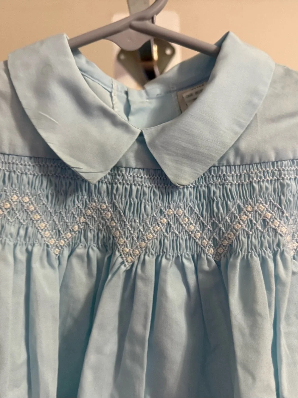 Vintage Little Angel Smocked Dress